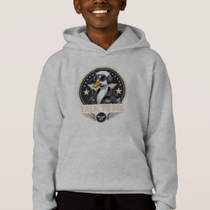 Coole Gänse in Aviator-Jacket Militaria Hoodie