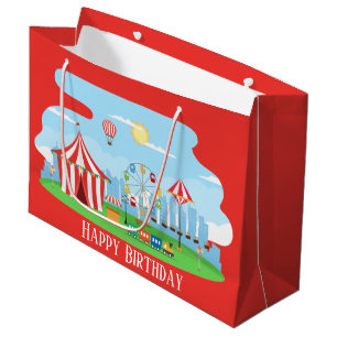 coole Geburtstagsfeier Große Geschenktüte