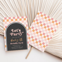 Coole Geburtstagsparty von Mädchen | Skater Girl Einladung