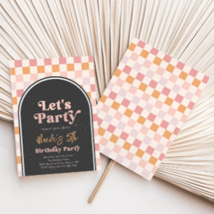 Coole Geburtstagsparty von Mädchen   Skater Girl Einladung