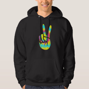 Coole Gefärbte Krawatte für Jungen und Mädchen Hoodie