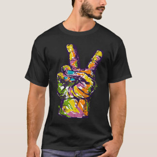 Coole Gefärbte Krawatte für Mädchen und Jungen T-Shirt