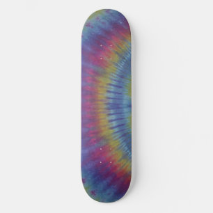 Coole Gefärbte Krawatte Skateboard