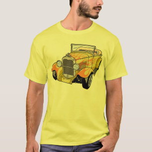 Coole geflammte Straße Rod T-Shirt