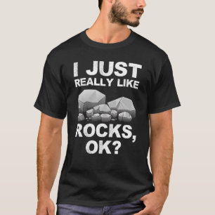 Coole Geologie für Männer Geologist Rock Collect T-Shirt