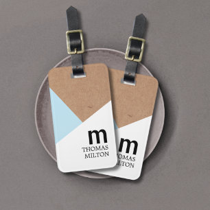 Coole geometrische Kraft Gepäckanhänger