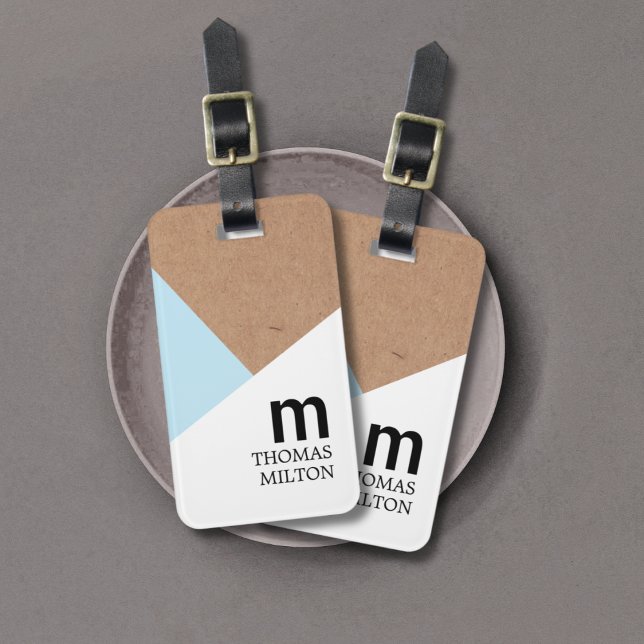 Coole geometrische Kraft Gepäckanhänger (Von Creator hochgeladen)