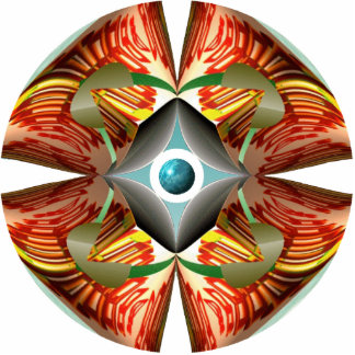 Coole geometrische Schlüsselanhänger-Skulptur Fotoskulptur Schlüsselanhänger