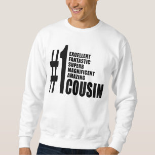 Coole Geschenke für Cousins: Cousin der Nr.-eine Sweatshirt