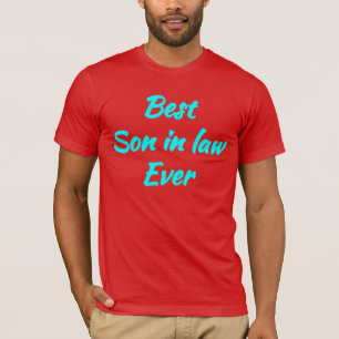 Coole Geschenkidee - Bester Schwiegersohn überhaup T-Shirt