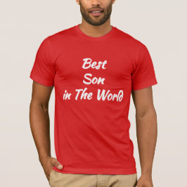 Coole Geschenkidee - Bester Sohn der Welt T-Shirt