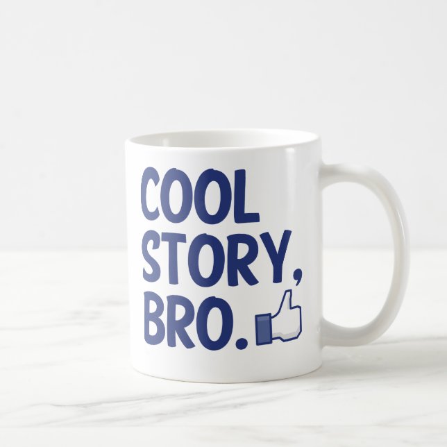 COOLE GESCHICHTE BRO GREIFT OBEN AB! ICH MAG KAFFEETASSE (Rechts)
