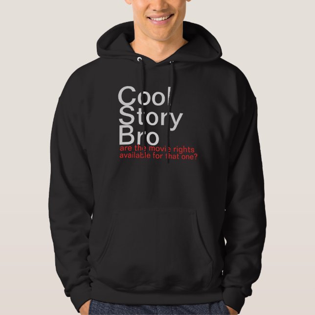 Coole Geschichte Bro Hoodie (Vorderseite)