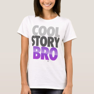 Coole Geschichte Bro (lila) T-Shirt