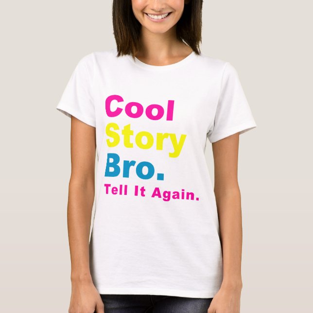 Coole Geschichte Bro Südstrand T-Shirt (Vorderseite)
