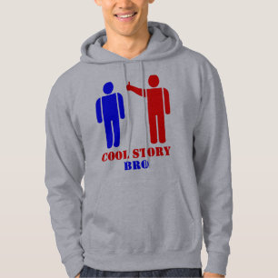 Coole Geschichte Bro Theorie Hoodie