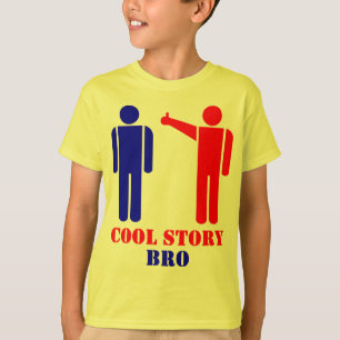 Coole Geschichte Bro Theorie T-Shirt