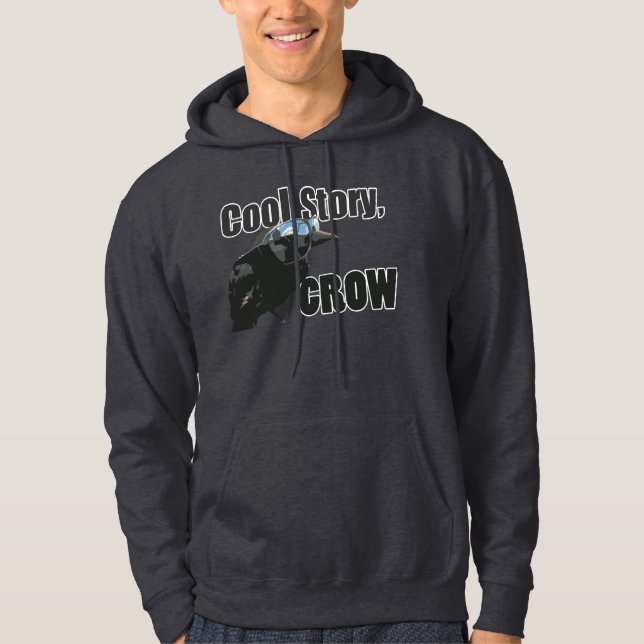 Coole Geschichte, Krähe Hoodie (Vorderseite)