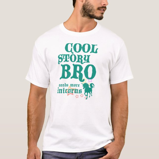 Coole GeschichteUnicorns T-Shirt (Vorderseite)
