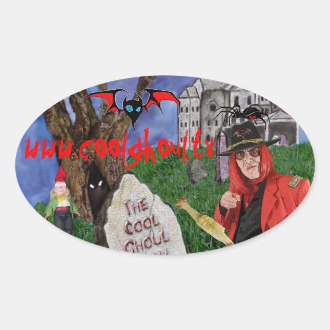 Coole Ghoul Stickers (Vorderseite)