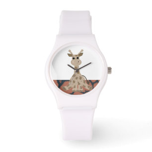 Coole Giraffe Armbanduhr