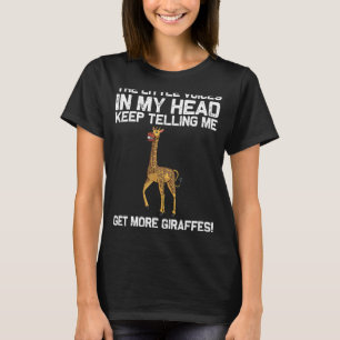 Coole Giraffe für Männer TierZoo T-Shirt