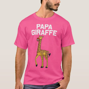 Coole Giraffe für Männer Vater Tierpark Wildtiere T-Shirt