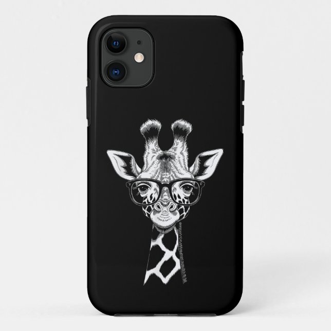 Coole Giraffe Graphic Lässig Summer Funny Niedlich Case-Mate iPhone Hülle (Rückseite)