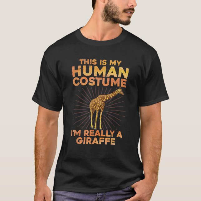 Coole Giraffe Kunst für Männer Frauen Kleinkind Gi T-Shirt (Vorderseite)