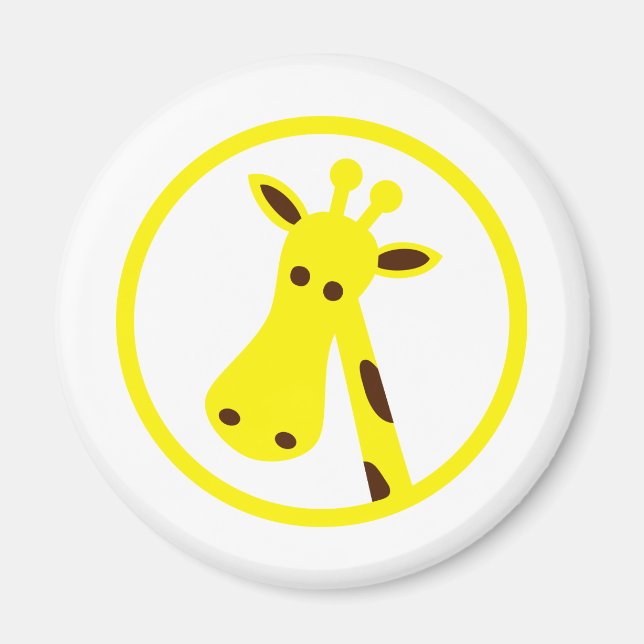 Coole Giraffe Magnet (Vorne)