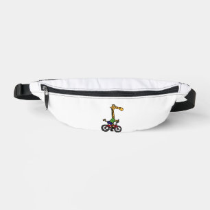 Coole Giraffe Reitrad Bauchtasche