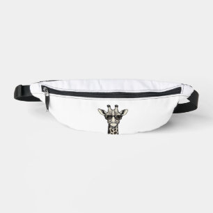 Coole Giraffe-Sonnenbrille Vintage Gravur Shirt_1 Bauchtasche