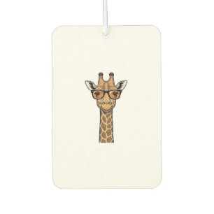 Coole Giraffe Sonnenbrille Vintage Gravur Shirt De Autolufterfrischer