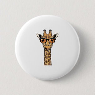 Coole Giraffe Sonnenbrille Vintage Gravur Shirt De Button