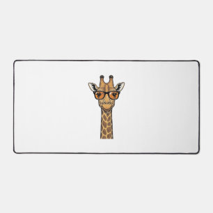 Coole Giraffe Sonnenbrille Vintage Gravur Shirt De Schreibtischunterlage