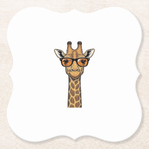 Coole Giraffe Sonnenbrille Vintage Gravur Shirt De Untersetzer