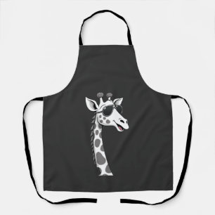 Coole Giraffen-Kunst für Männer Frauen Kinder Tier Schürze