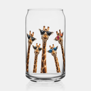 coole Giraffen Menge Dosenglas