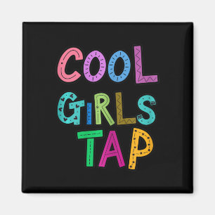 Coole Girls Stich Tanz Lover Dancing Girls Girls Magnet