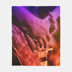 Coole Gitarre Fleecedecke