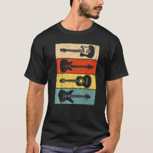 Coole Gitarre für Männer Frauen Vintage-Gitarre Gu T-Shirt