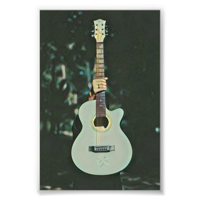 Coole Gitarrengeschenke Fotodruck (Vorne)