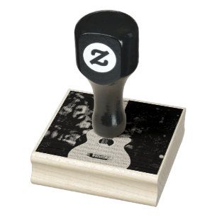 Coole Gitarrengeschenke Gummistempel