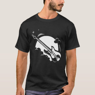Coole Gitarrengitarrist der Gitarre T-Shirt