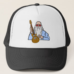 Coole Gitarrist Truckerkappe