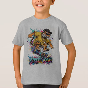 Coole Graffiti-Kinder T-Shirt