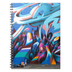 Coole Graffiti-Wand Notizblock