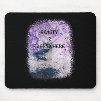 Coole Grafik, Schönheit ist überall inspirierend Q Mousepad