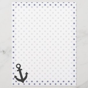 Coole graue Polka Dots; Anker