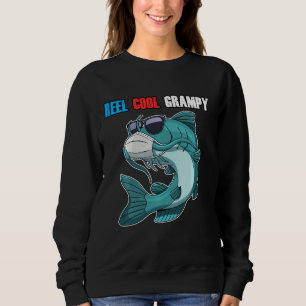 Coole graue Shirt Fische in Maske Väter Tag Fi